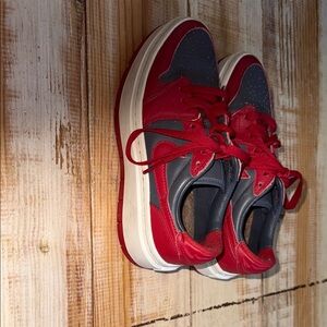 Nike Kids Sneakers in Red and Gray